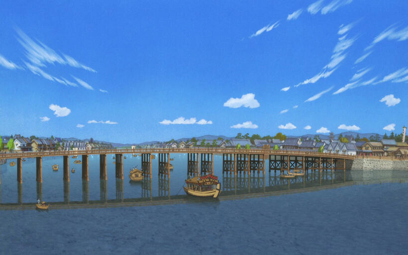 A scene from "Miss Hokusai."