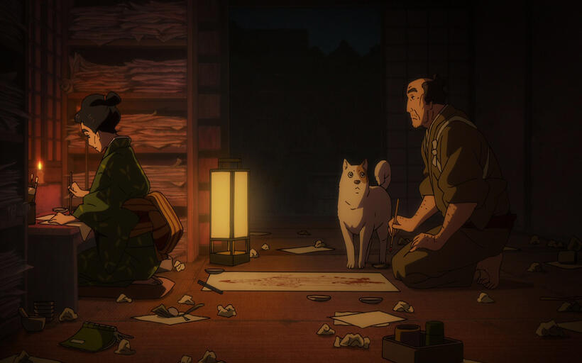 A scene from "Miss Hokusai."