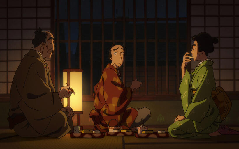 A scene from "Miss Hokusai."