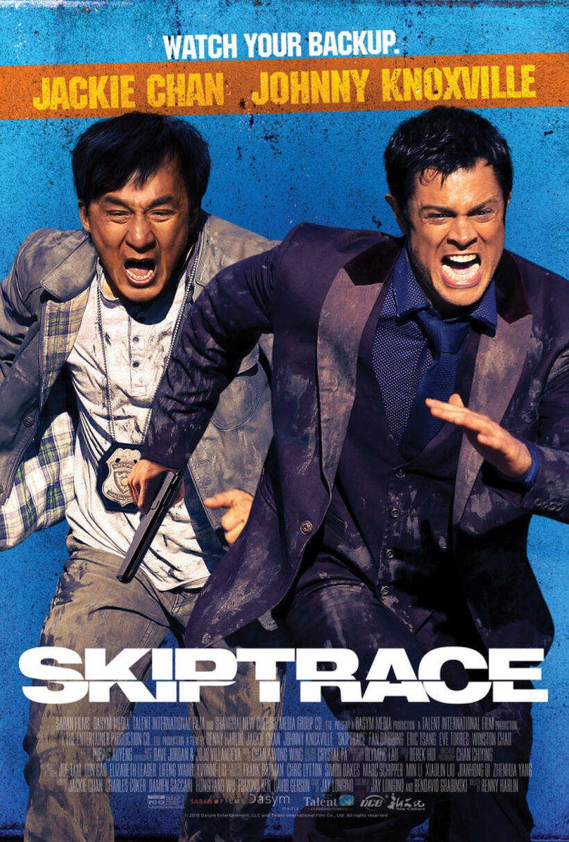 Skiptrace poster art
