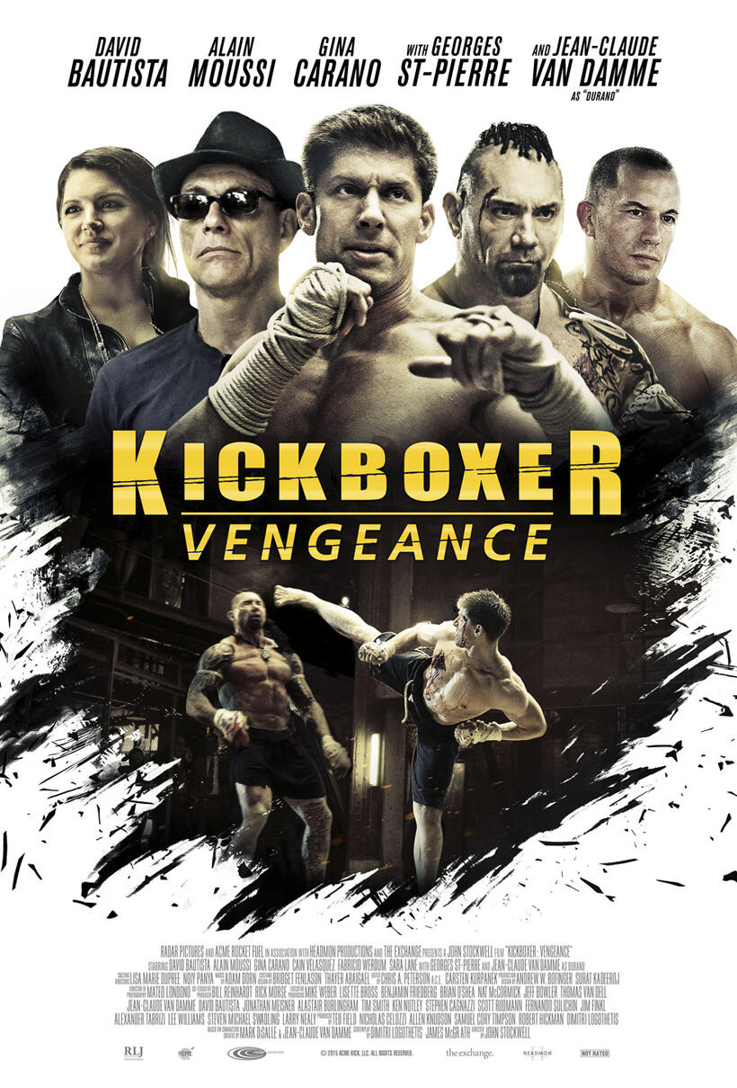 Kickboxer: Vengeance poster art