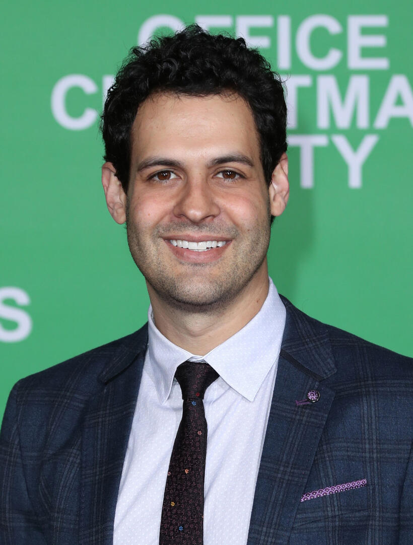 Andrew Leeds at the California premiere of "Office Christmas Party."