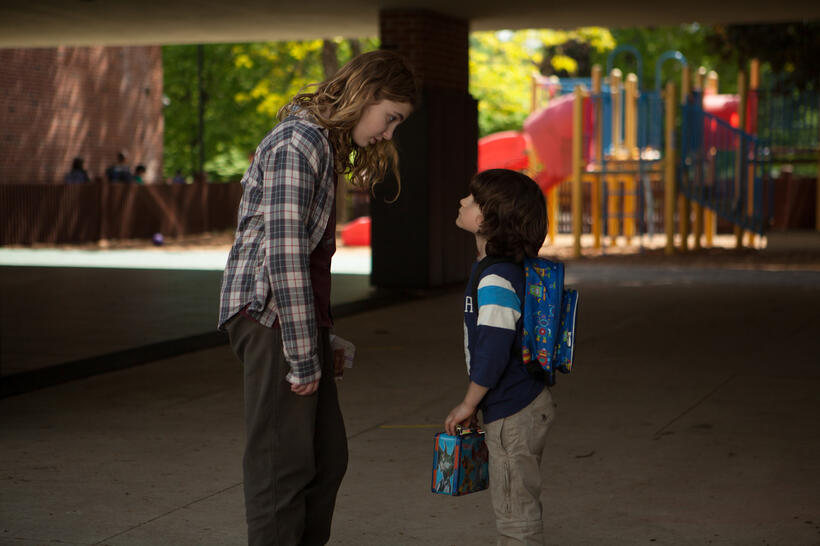 A scene from "The Great Gilly Hopkins."