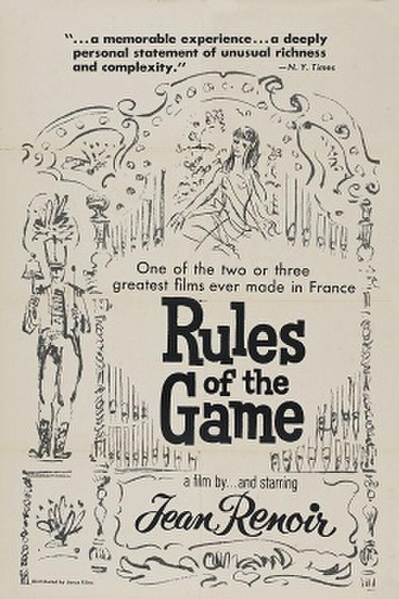 Poster art for "The Rules of the Game."