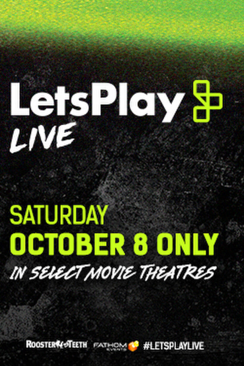 Poster art for "Rooster Teeth: Let's Play Live."