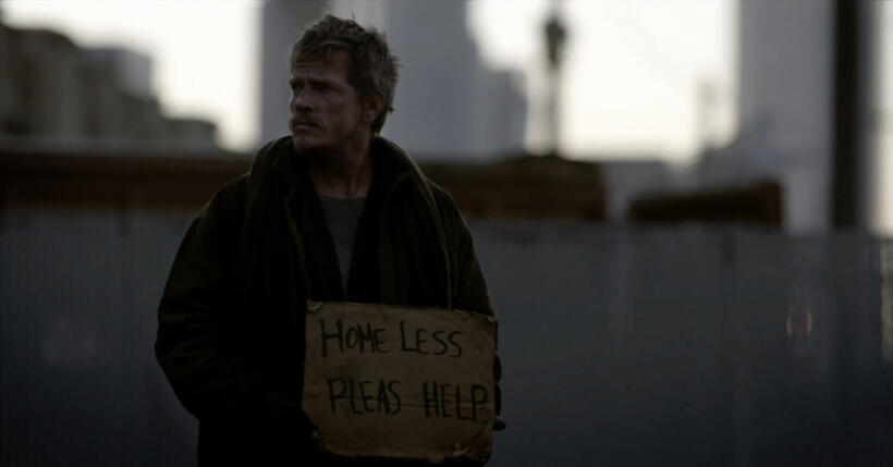 A scene from "Cardboard Boxer."