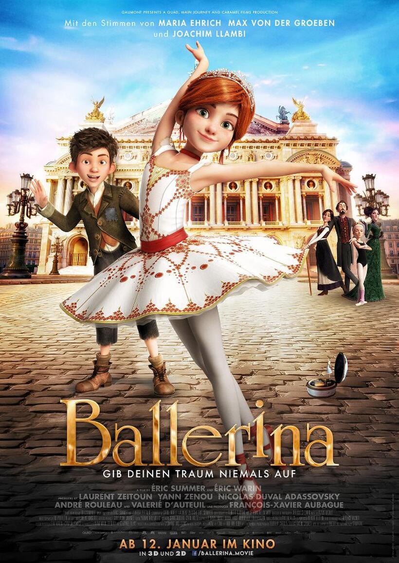 Leap ballerina poster art