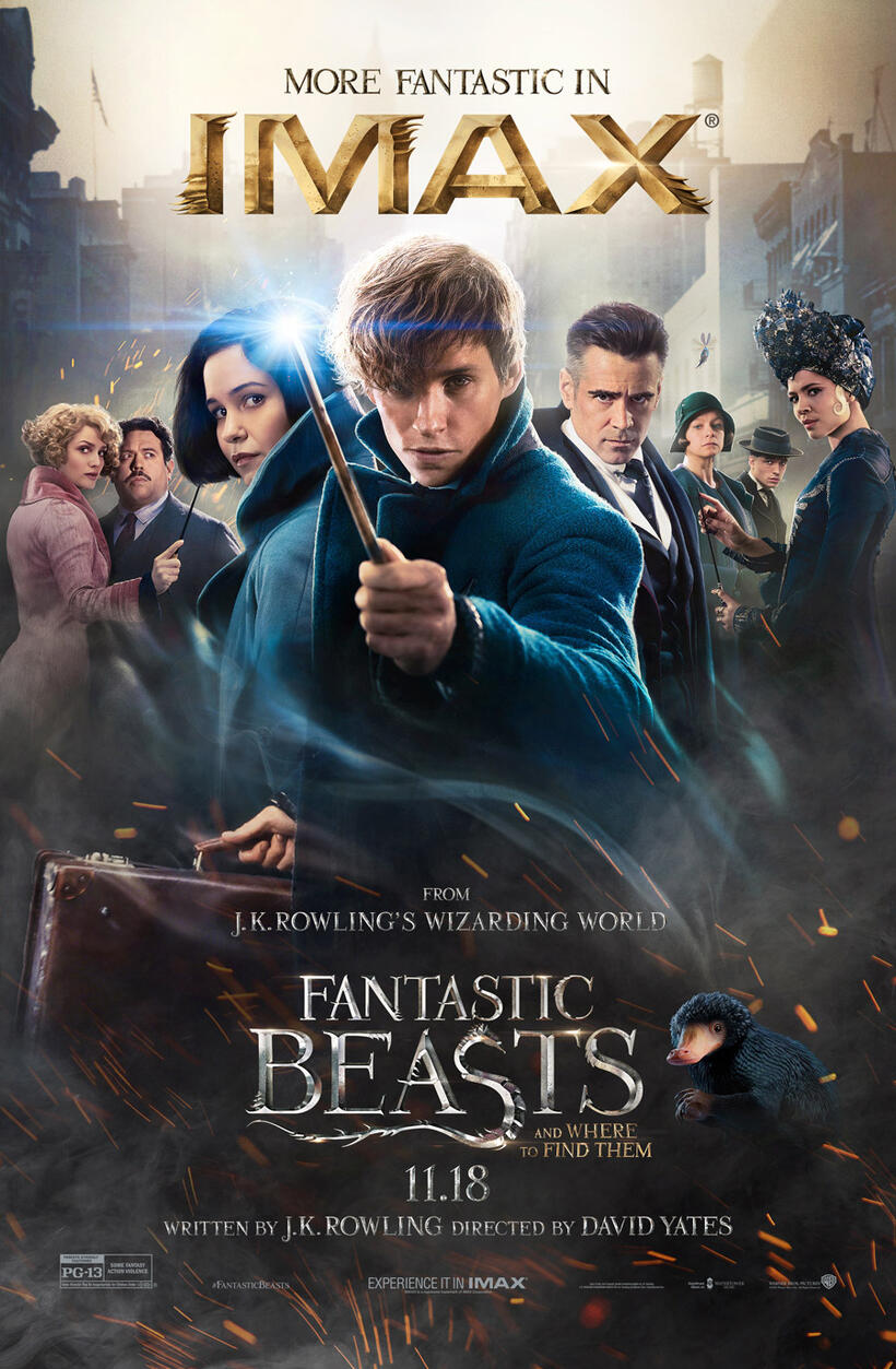 Fantastic Beasts and Where to Find Them poster art