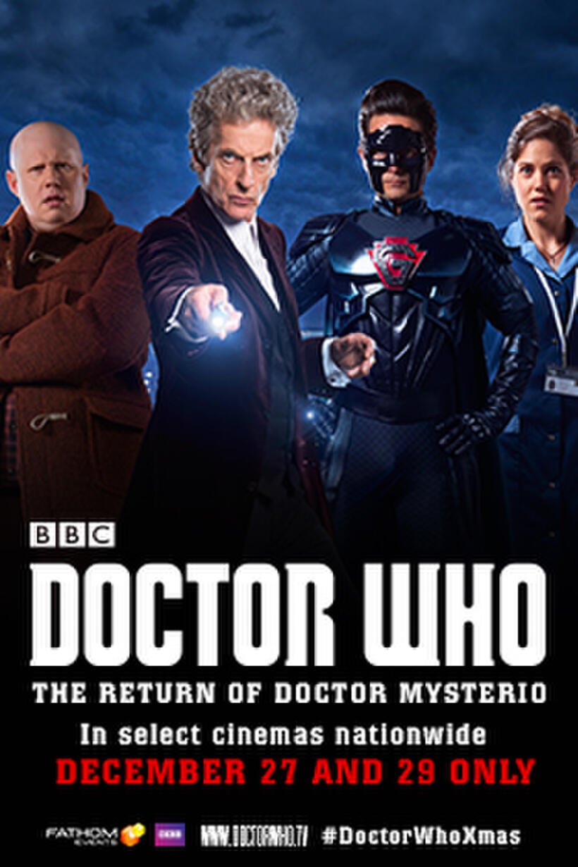 Poster art for "Doctor Who: The Return of Doctor Mysterio."