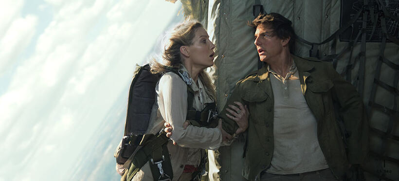 A scene from "The Mummy"