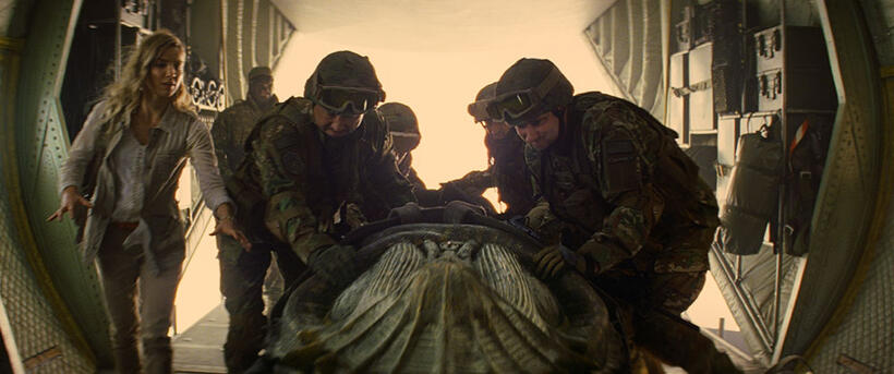 A scene from "The Mummy"