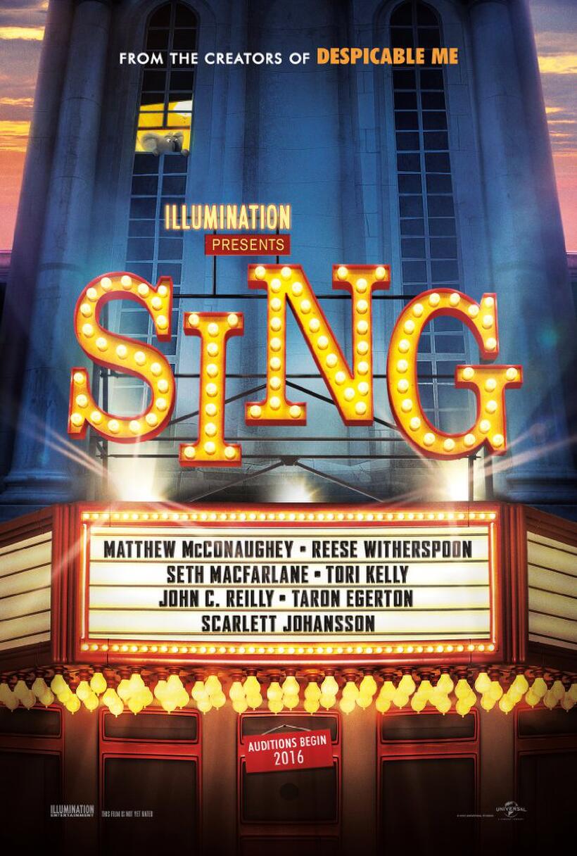 Sing poster art
