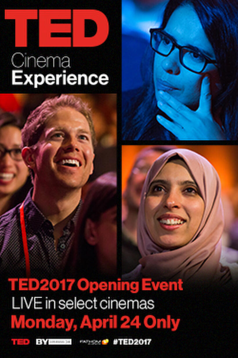 Poster art for "TED Cinema Experience: Opening Event."