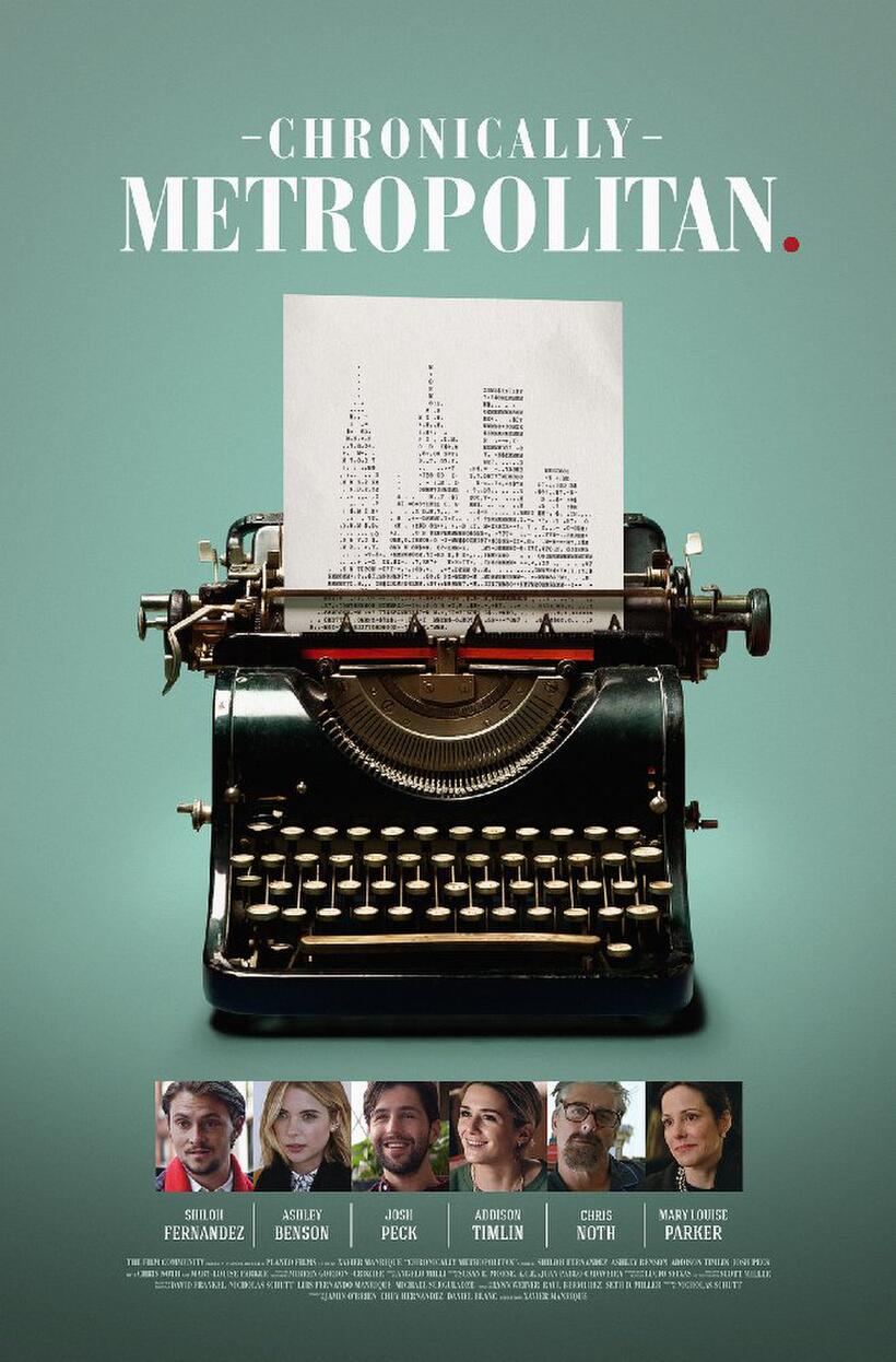 Chronically Metropolitan poster art