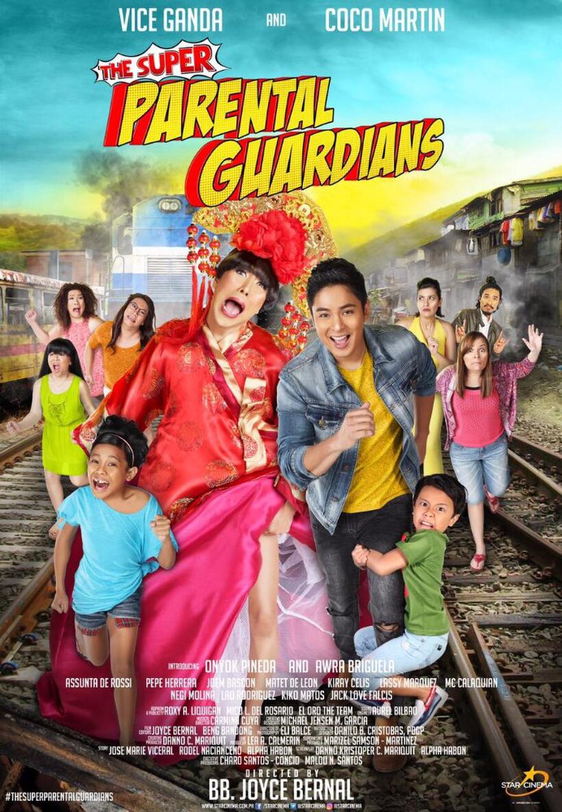 The Super Parental Guardians poster art.