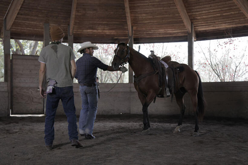 A scene from "Running Wild."