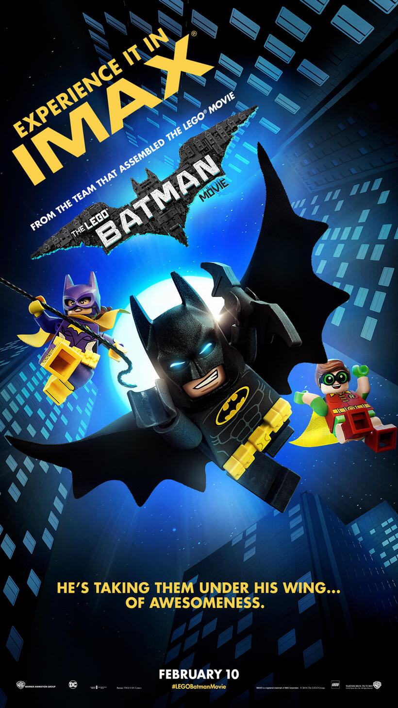 The Lego Batman Movie poster art
