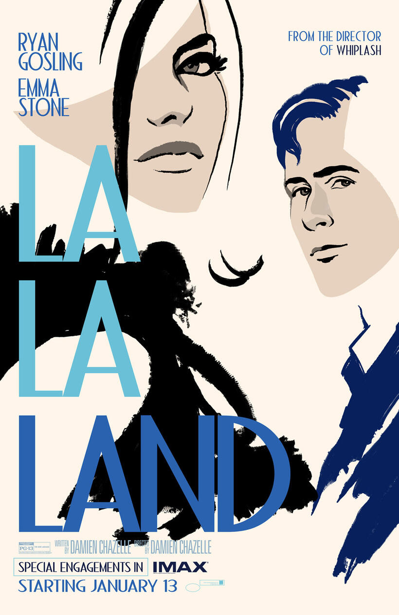 La La Land: The IMAX 2D Experience poster art