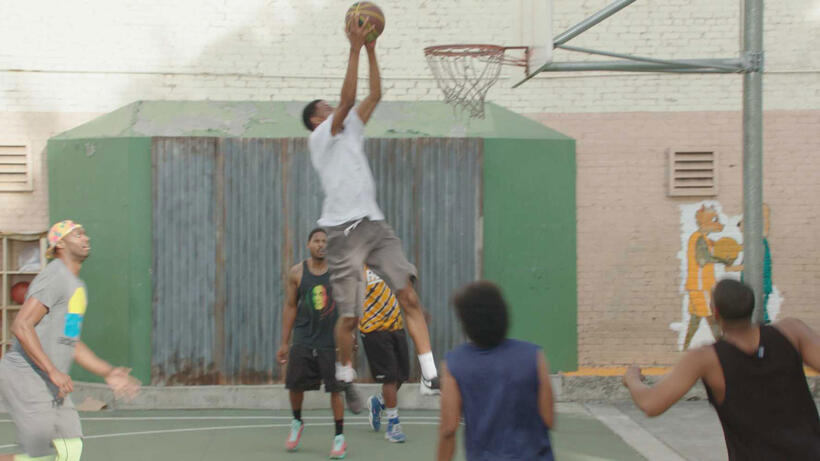 A scene from "Slamma Jamma."