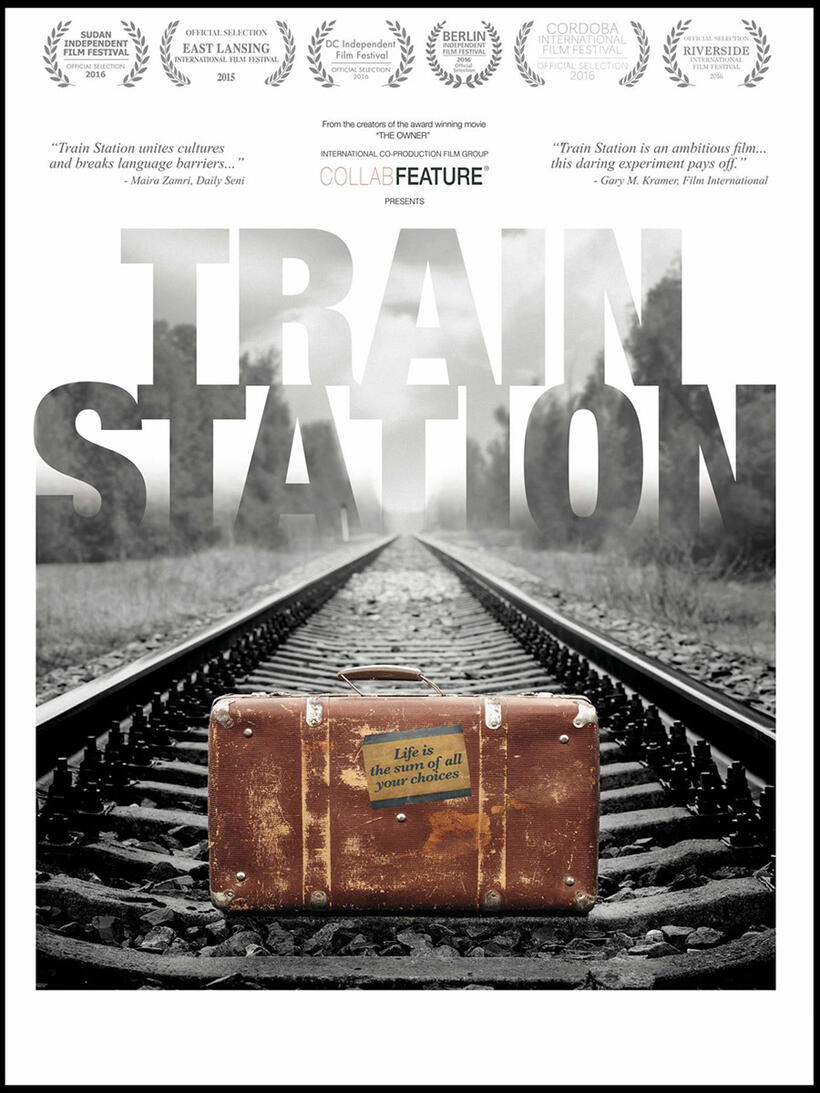 Train Station poster art