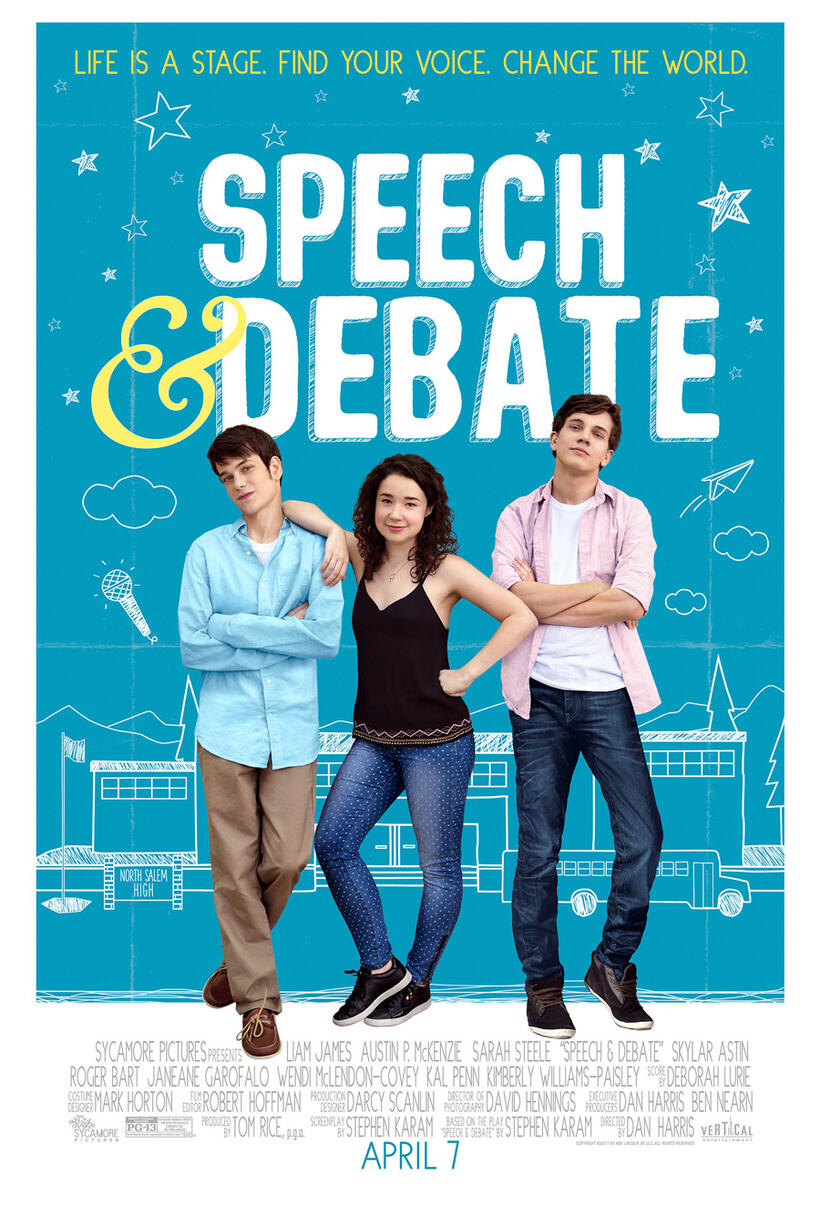 Speech & Debate poster art
