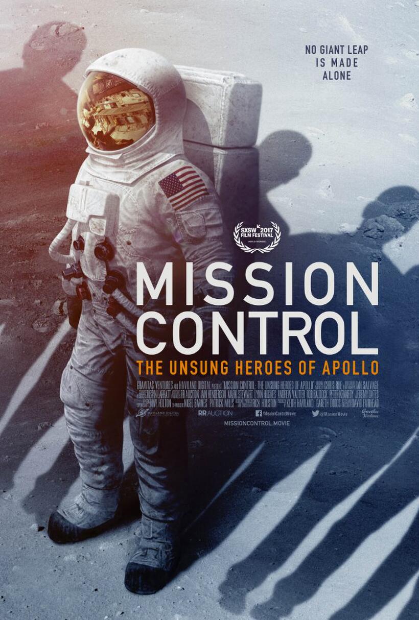 Mission Control: The Unsung Heroes Of Apollo" poster art