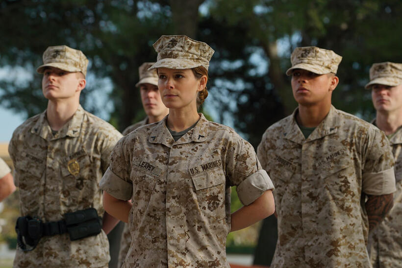 (center) Kate Mara stars as Megan Leavey in Gabriela Cowperthwaite's MEGAN LEAVEY, a Bleecker Street release.