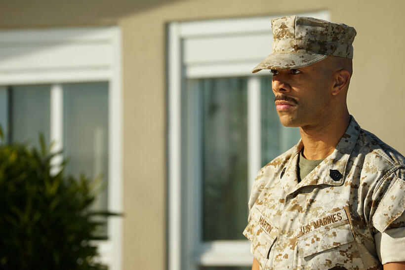 Common stars as Gunny Martin in Gabriela Cowperthwaite's MEGAN LEAVEY, a Bleecker Street release.