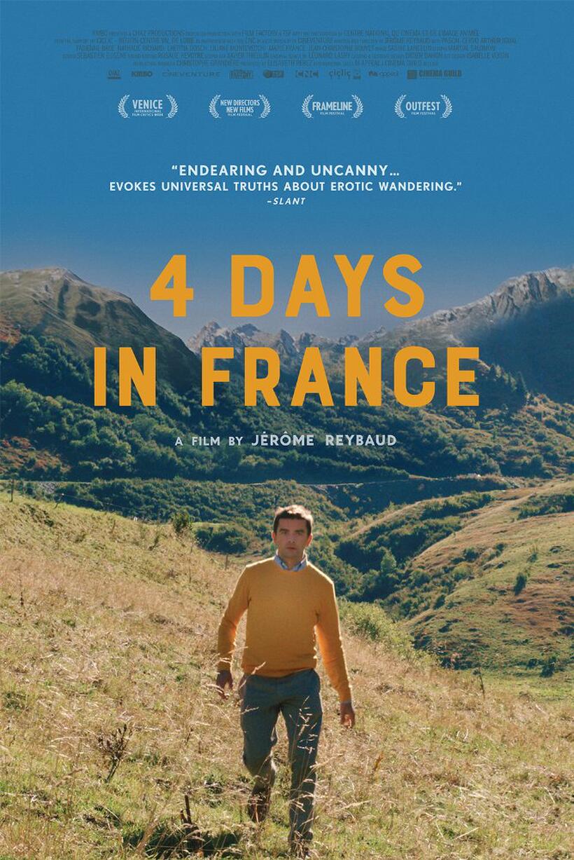 4 Days In France poster art
