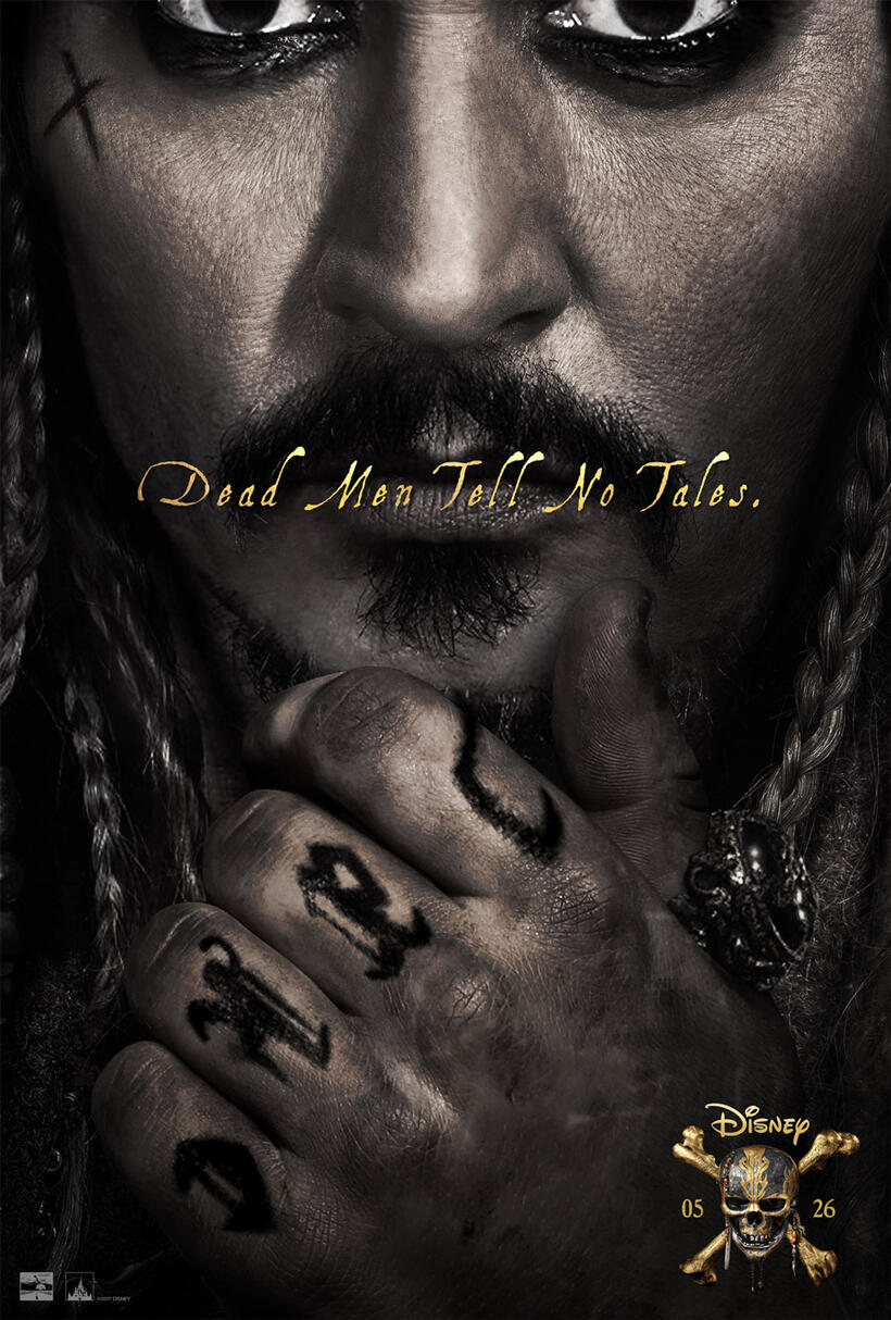 Pirates of the Caribbean: Dead Men Tell No Tales poster art