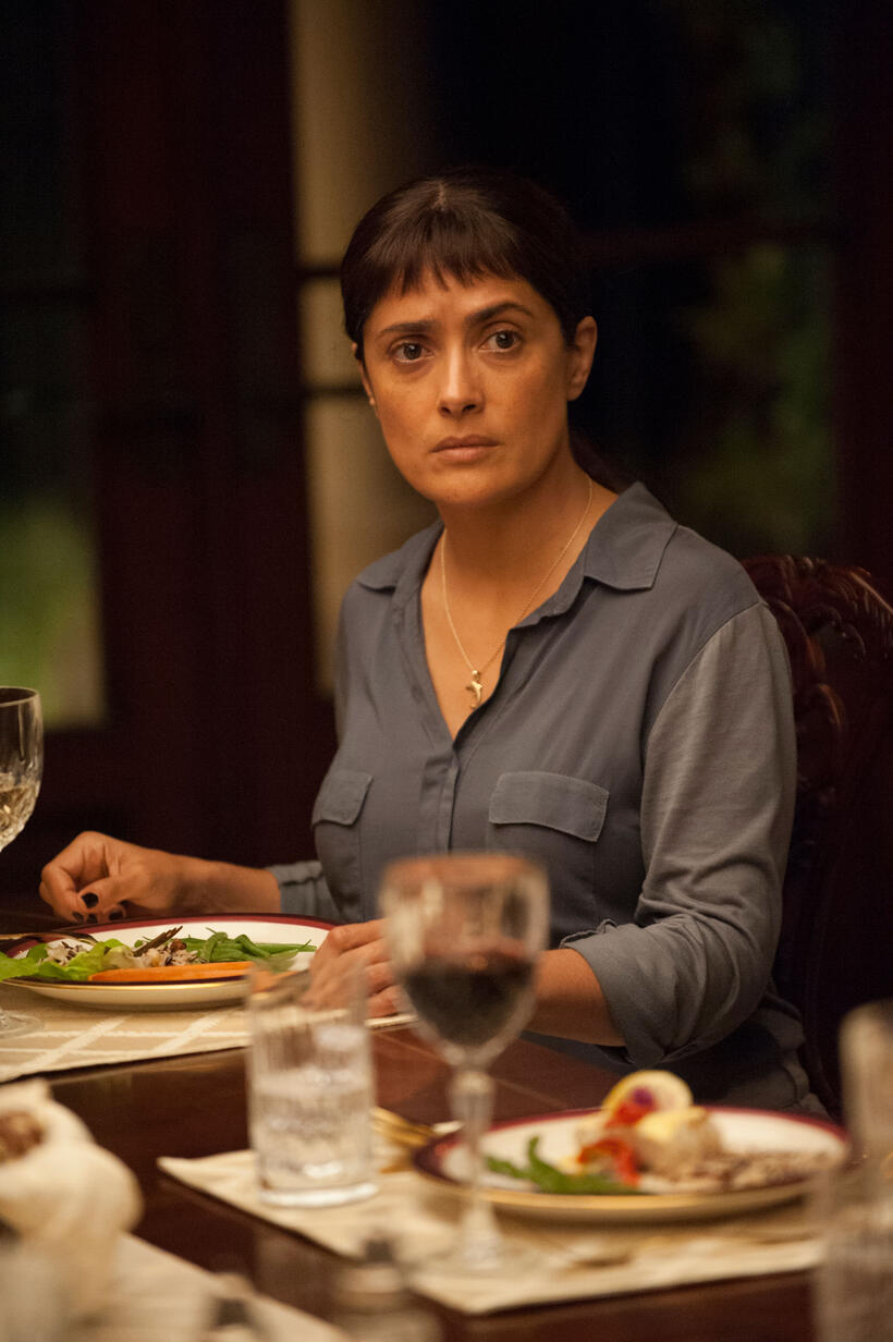 A scene from "Beatriz at Dinner."