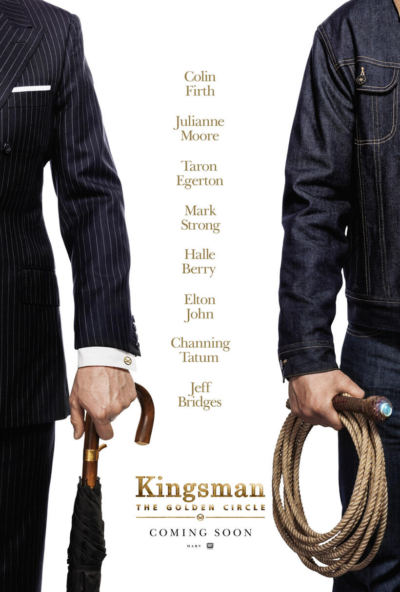 Kingsman: The Golden Circle poster art