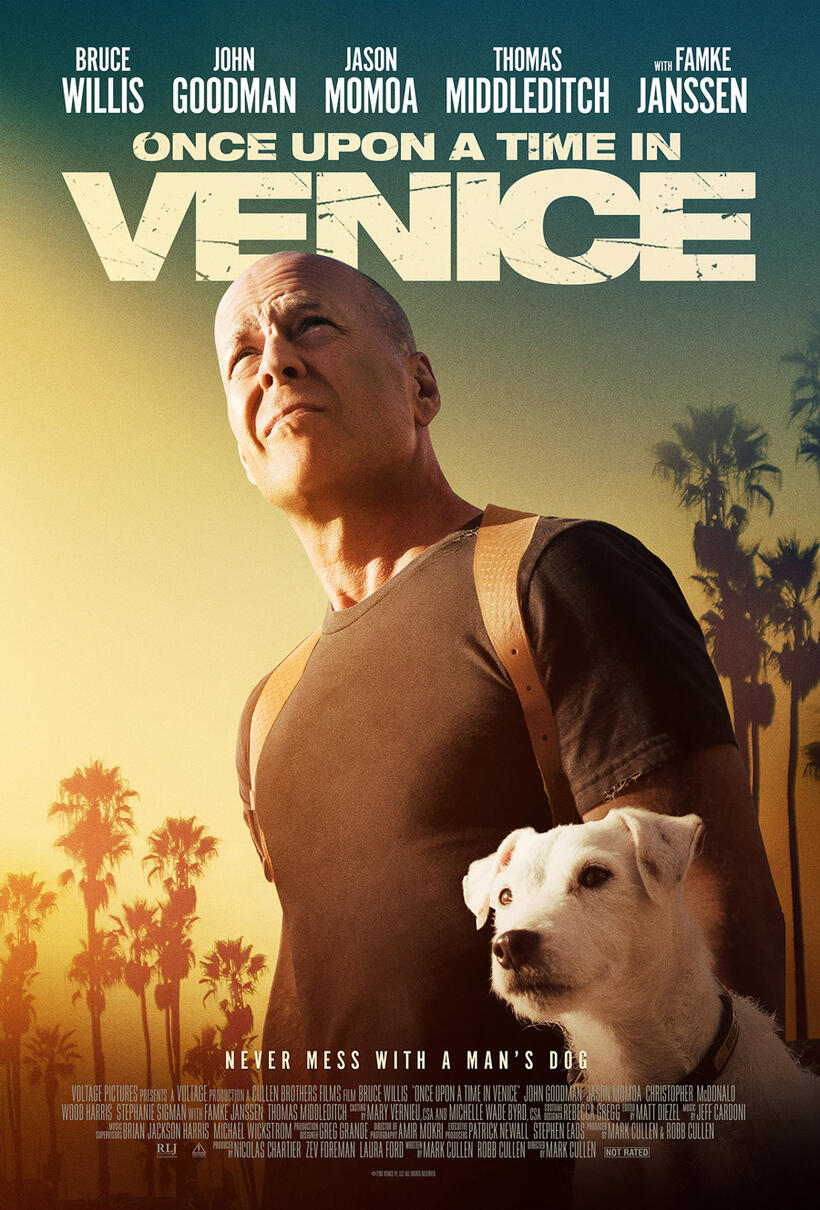 Once Upon a Time in Venice poster art