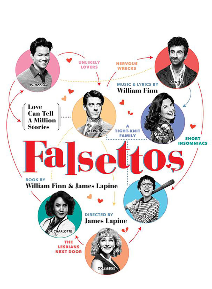 Falsettos poster art