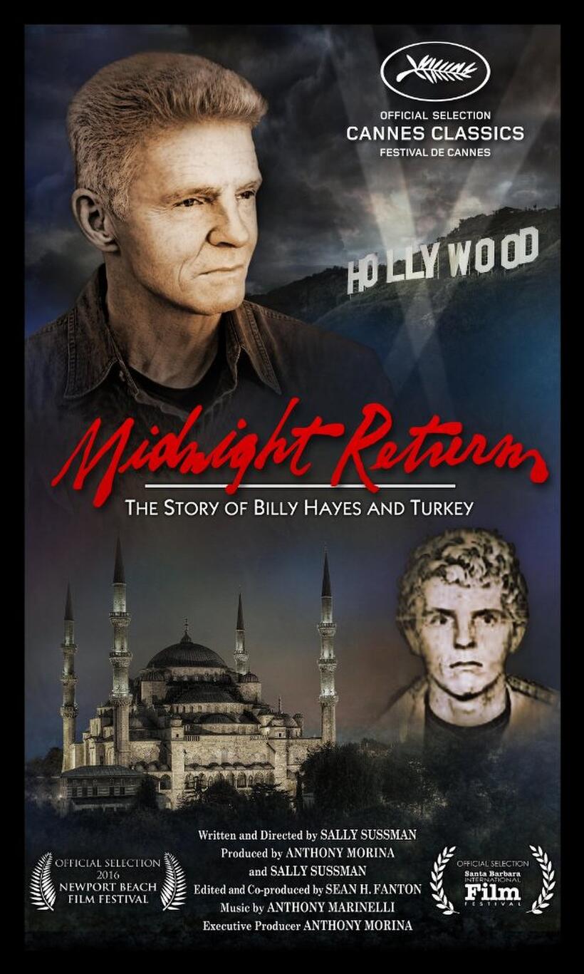 Midnight Return: The Story Of Billy Hayes And Turkey poster art