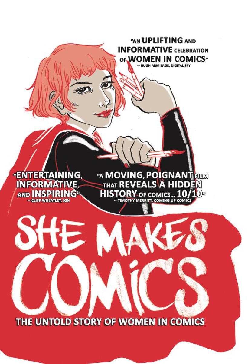 She Makes Comics poster art