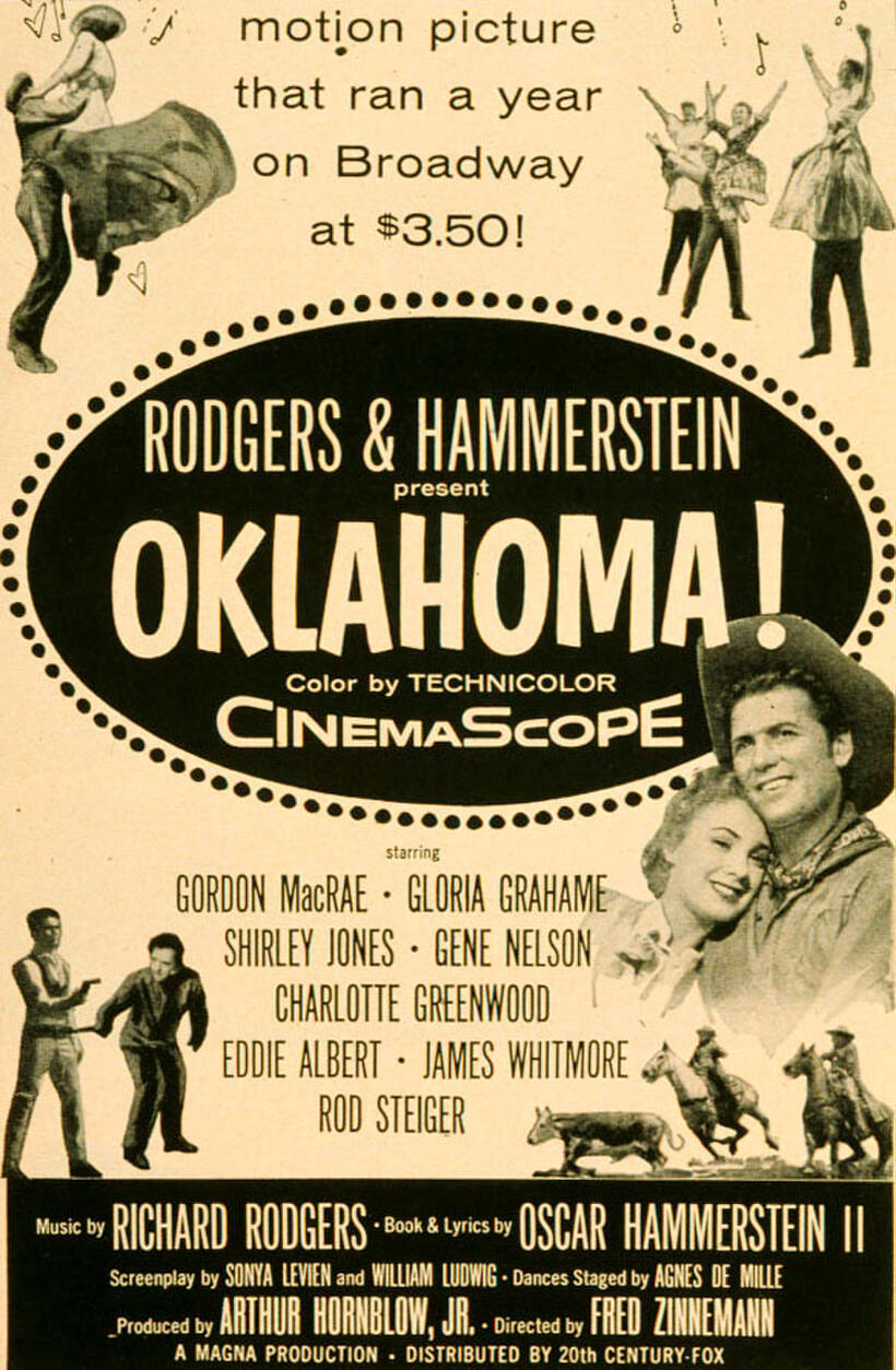 Poster art for "Oklahoma!"