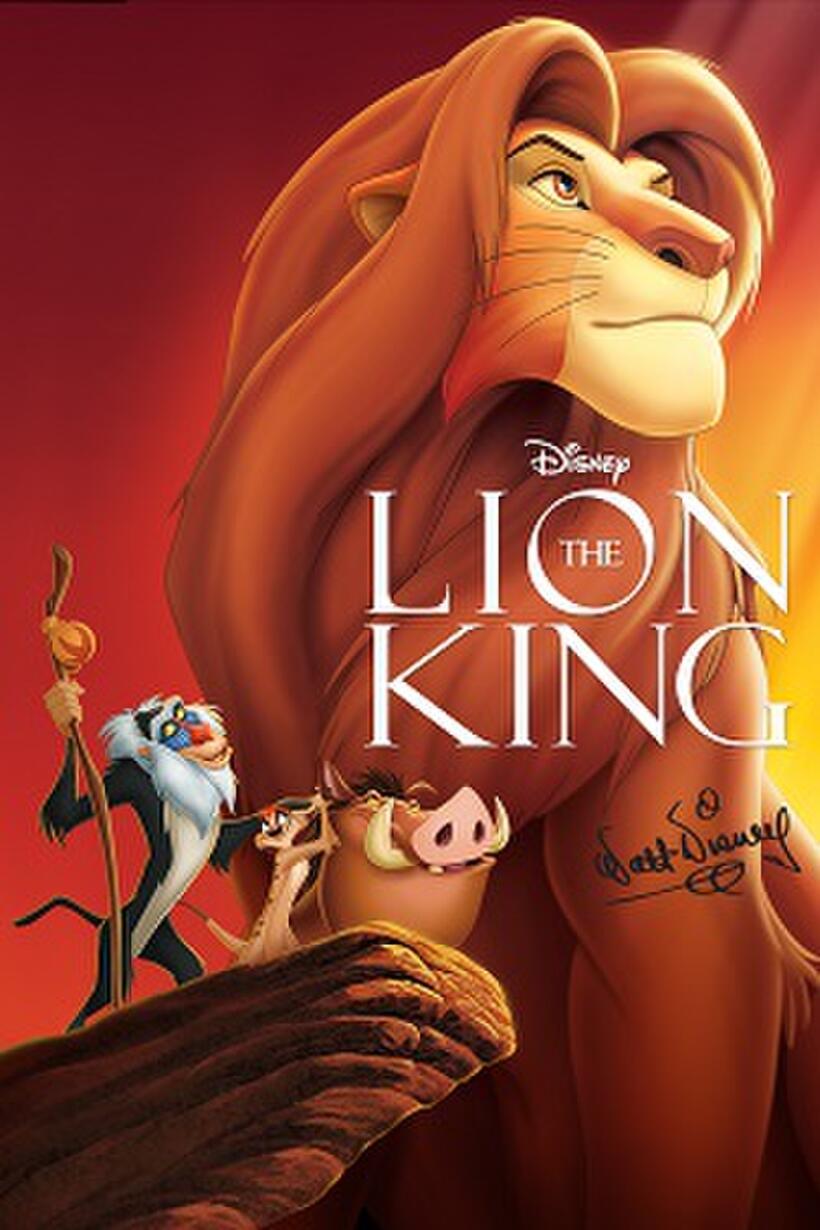 Poster art for "The Lion King Sing A-Long."