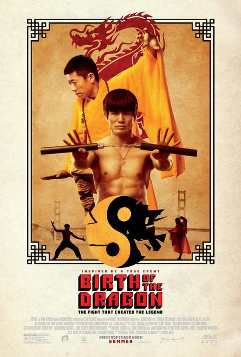 Birth Of The Dragon poster art