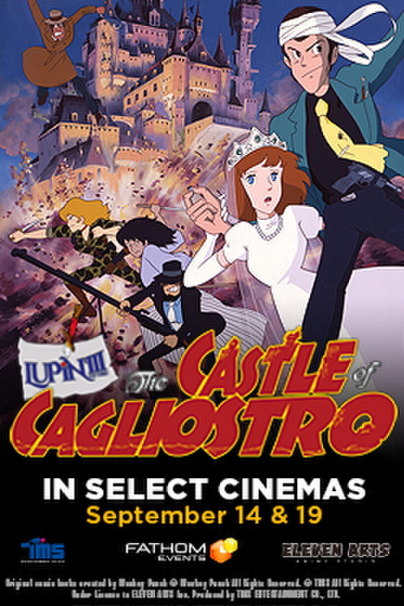 Poster art for "LUPIN THE 3RD THE CASTLE OF CAGLIOSTRO."