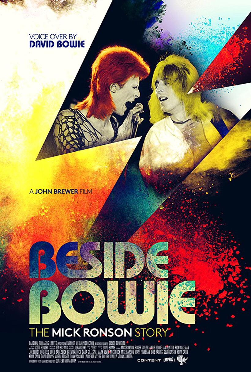 Beside Bowie: The Mick Ronson Story poster art