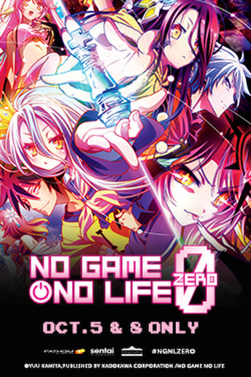 Poster art for "No Game No Life Zero."