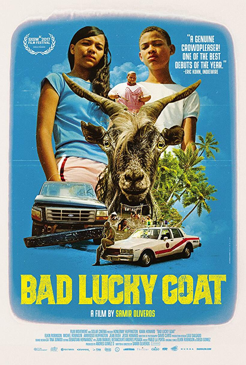 Bad Lucky Goat poster art