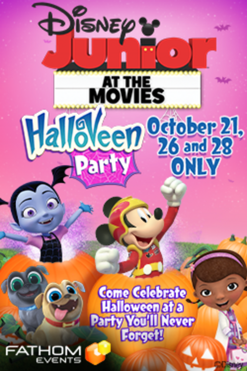 Poster art for "Disney Junior at the Movies – Halloween Party!."