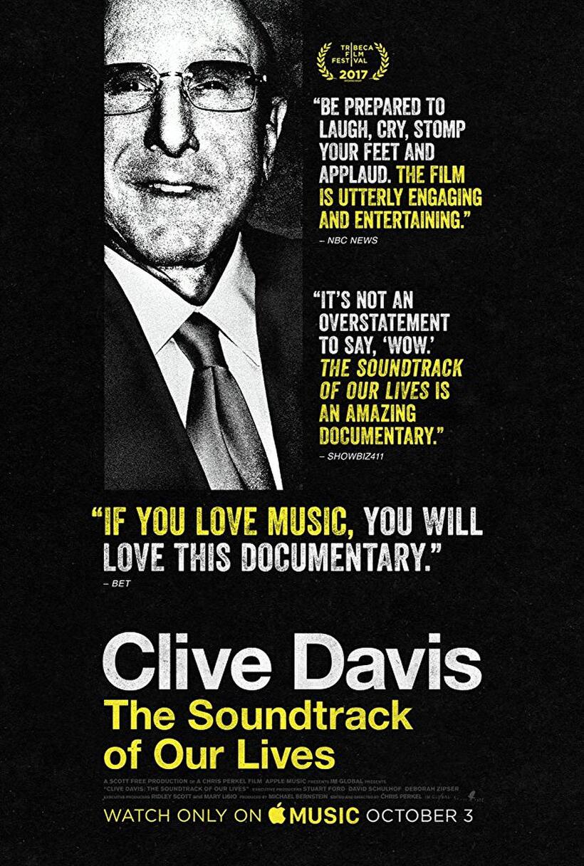 Clive Davis: The Soundtrack Of Our Lives poster art