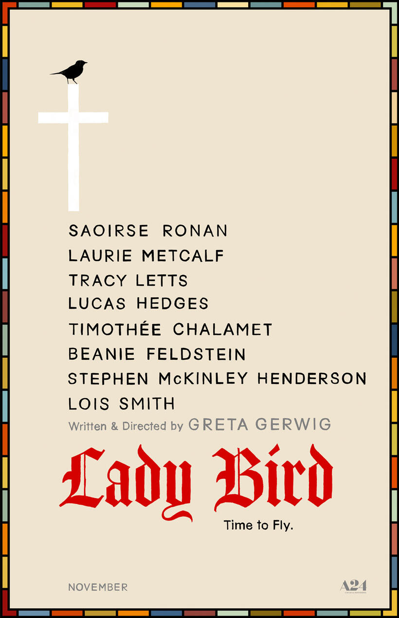 Lady Bird poster art