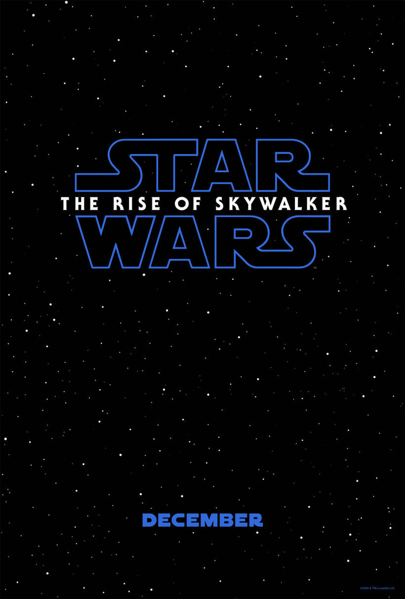 Star Wars: The Rise of Skywalker poster art