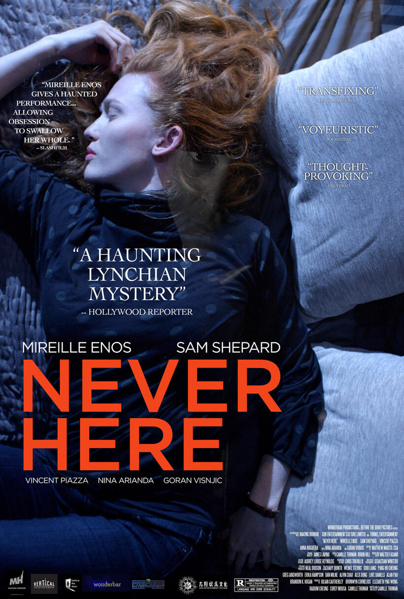 Never Here poster art
