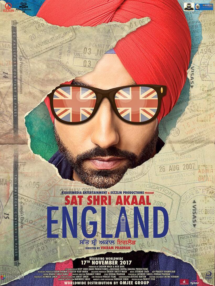 Sat Shri Akaal England poster art