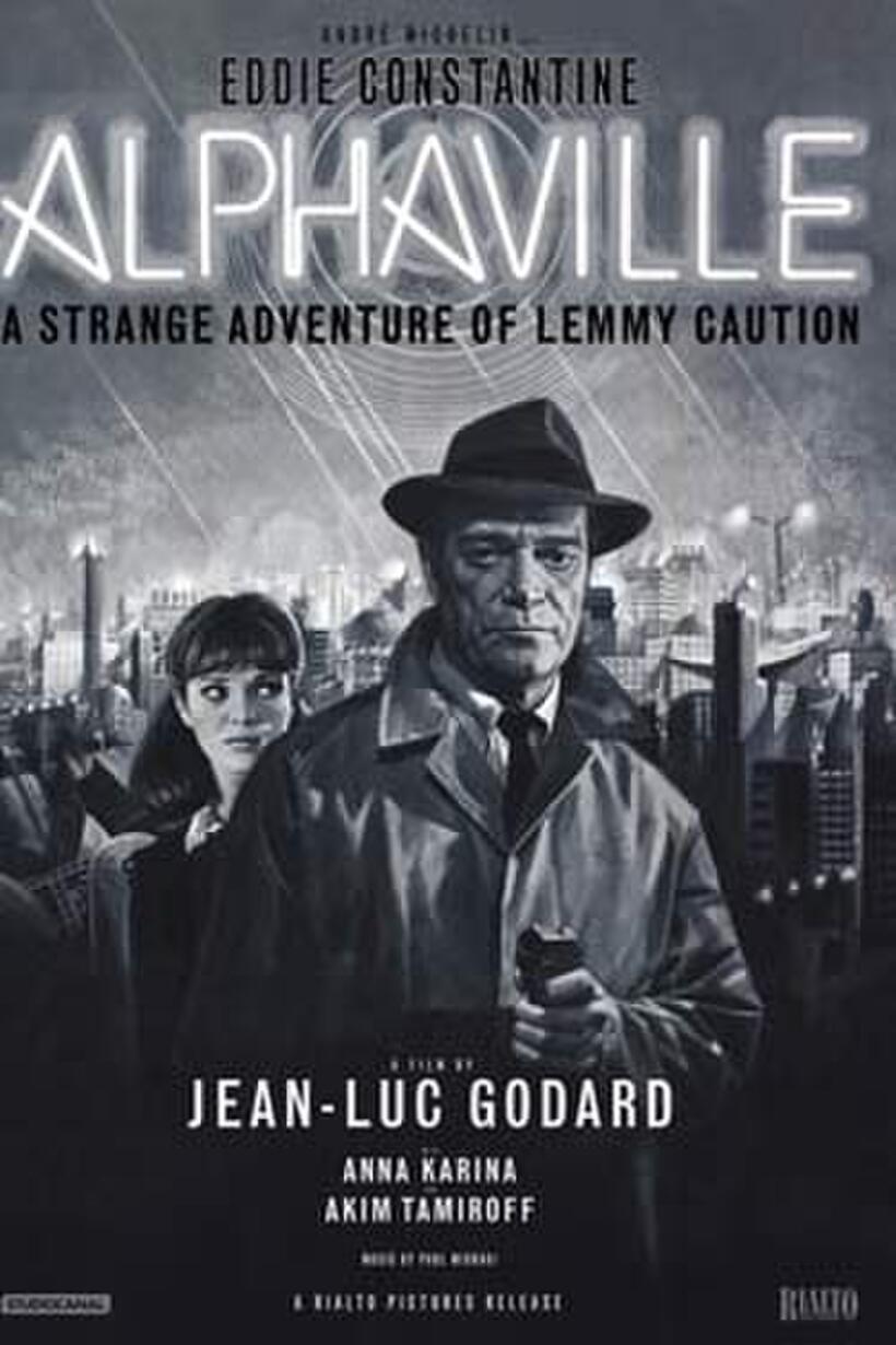 Poster art for "Alphaville."